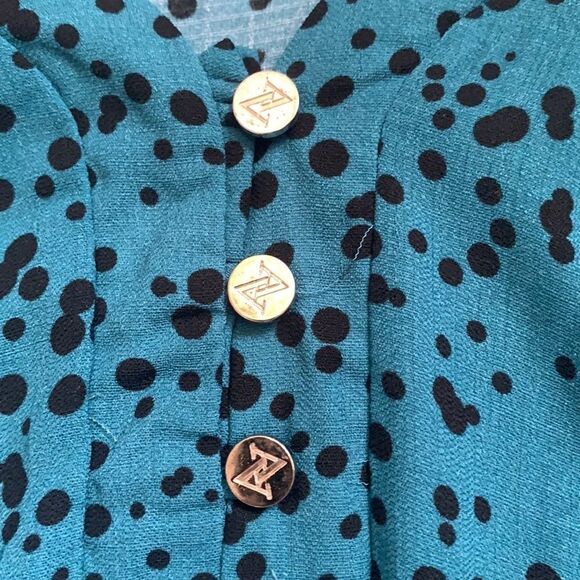 𝅺⭐️ADRIENNE Vitaddini 3/4 Polka Dot Blouse⭐️ - Picture 11 of 14